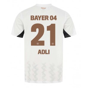 Bayer Leverkusen Amine Adli #21 Bortatröja 2024-25 Kortärmad